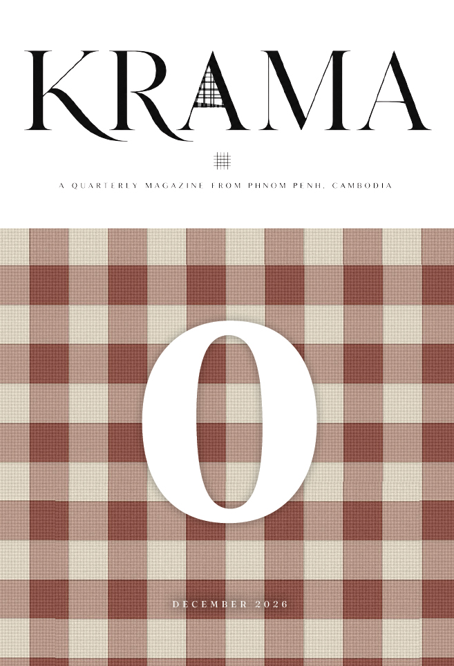 Krama Issue Zero, the printed prototype